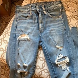 American Eagle high rise jeggings